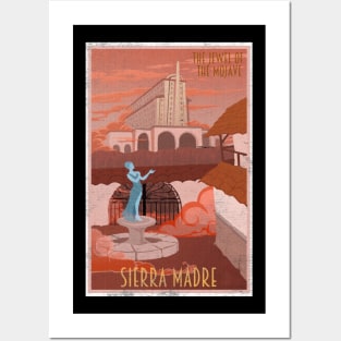 sierra madre pacific ocean Posters and Art